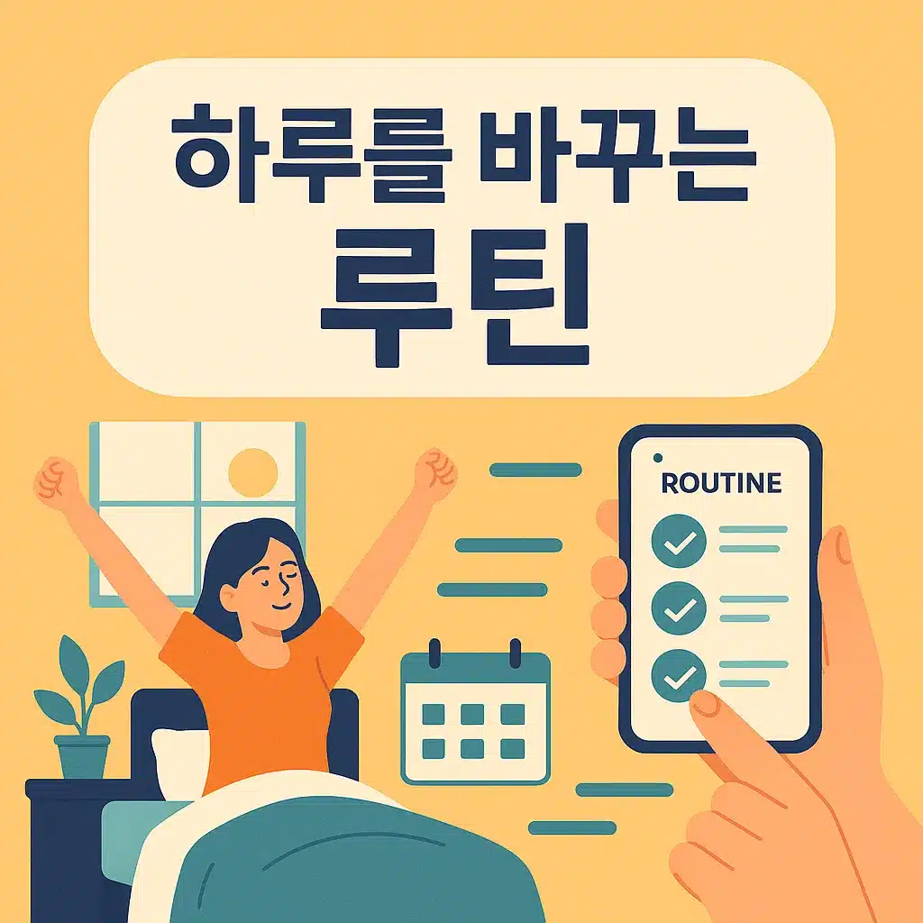 루틴으로 하루를 바꾸는 법