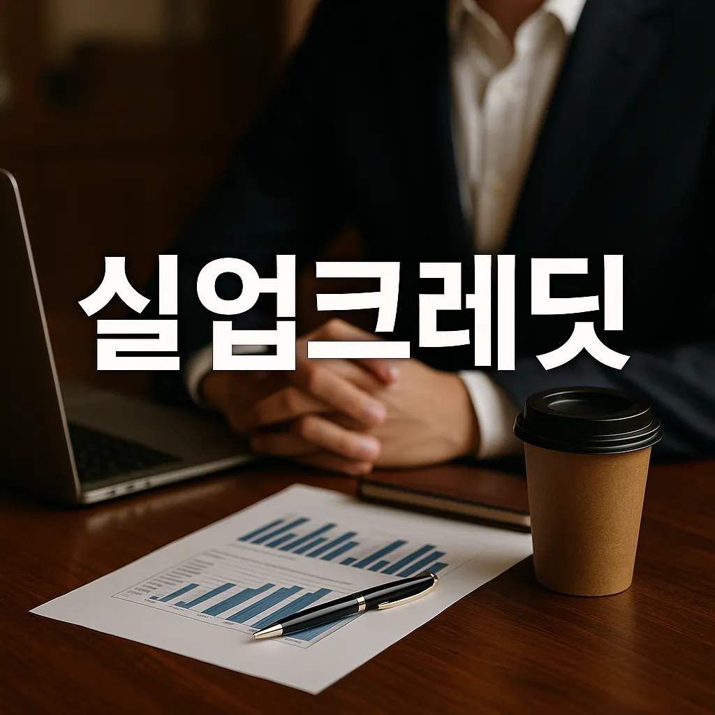 2025 실업크레딧 신청 조건·절차·지원내용 한눈에!